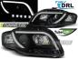 Preview: LED Tagfahrlicht Scheinwerfer für Audi A4 B7 05-08 schwarz
