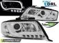 Preview: Scheinwerfer DRL LED Tagfahrlicht für Audi A6 C5 4B Bj. 97-01 Chrom LTI