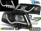 Preview: XENON LED Tagfahrlicht Scheinwerfer für Audi A6 C6 (4F) 04-08 schwarz