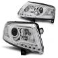 Preview: Scheinwerfer DRL LED Tagfahrlicht für Audi A6 C6 4F Bj. 04-08 Chrom LTI