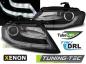 Preview: Xenon Scheinwerfer DRL LED Tagfahrlicht für Audi A4 B8 8K Bj. 08-11 Schwarz LTI