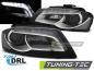 Preview: LED Tagfahrlicht Scheinwerfer für Audi A3 8P 08-12 schwarz
