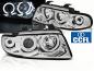 Preview: LED Angel Eyes Scheinwerfer für Audi A4 B5 94-98 chrom CCFL