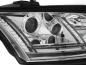 Preview: LED Tagfahrlicht Design Scheinwerfer für Audi TT 8J 06-10 chrom