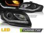 Preview: LED Tagfahrlicht Design Scheinwerfer für Audi A4 B7 05-08 schwarz