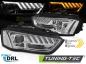 Preview: Scheinwerfer DRL LED Tagfahrlicht für Audi A4 B8 8K 12-15 Chrom dynamischen Blinker