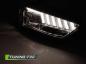 Preview: Scheinwerfer DRL LED Tagfahrlicht für Audi A4 B8 8K 12-15 Chrom dynamischen Blinker