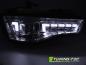 Preview: Xenon Scheinwerfer DRL LED Tagfahrlicht für Audi A5 Facelift Bj. 11-16 Chrom