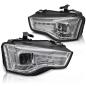 Preview: Xenon Scheinwerfer DRL LED Tagfahrlicht für Audi A5 Facelift Bj. 11-16 Chrom