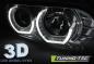 Preview: LED 3D Angel Eyes Scheinwerfer für BMW 5er E39 95-03 chrom