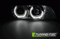 Preview: LED 3D Angel Eyes Scheinwerfer für BMW 5er E39 95-03 chrom