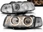 Preview: Scheinwerfer Angel Eyes für BMW 5er E39 Bj. 95-00 Chrom