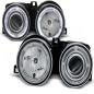 Preview: Scheinwerfer CCFL Angel Eyes für BMW 3er E30 Bj. 82-94 Chrom
