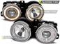 Preview: Scheinwerfer Angel Eyes für BMW 3er E30 Bj. 82-94 Chrom