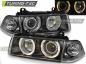 Preview: Angel Eyes Scheinwerfer für BMW 3er E36 Coupe/Cabrio 90-99 schwarz