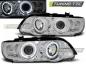 Preview: Scheinwerfer Angel Eyes für BMW X5 E53 Bj. 99-03 Chrom