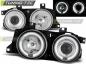 Preview: LED Angel Eyes Scheinwerfer für BMW 5er E34 /7er E32 86-95 chrom