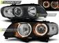 Preview: Scheinwerfer Angel Eyes für BMW X5 E53 Bj. 99-03 Schwarz
