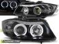 Preview: LED Angel Eyes Scheinwerfer für BMW 3er E90/E91 05-08 schwarz