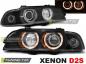 Preview: Xenon Upgrade Design Angel Eyes Scheinwerfer für BMW 5er E39 95-00 schwarz