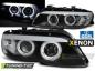 Preview: Xenon Scheinwerfer CCFL Angel Eyes für BMW X5 E53 Facelift Bj. 03-06 Schwarz