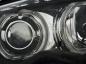 Preview: Scheinwerfer LED Angel Eyes für BMW 3er E46 Limo Touring Bj. 01-05 Schwarz