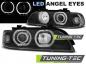 Preview: LED Angel Eyes Scheinwerfer für BMW 5er E39 95-03 Lim./Touring Schwarz