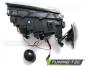 Preview: Scheinwerfer LED Angel Eyes für BMW 3er E46 Limo Touring Bj. 98-01 Schwarz