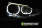 Preview: LED Tagfahrlicht Angel Eyes Scheinwerfer für BMW 1er F20/F21 11-14 schwarz