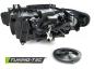 Preview: LED Tagfahrlicht Angel Eyes Scheinwerfer für BMW 3er F30/F31 11-15 schwarz