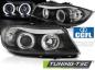 Preview: CCFL Angel Eyes Scheinwerfer für BMW 3er E90/E91 05-08 schwarz