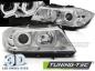 Preview: Scheinwerfer 3D Angel Eyes für BMW 3er E90 E91 Bj. 05-08 Chrom