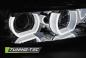 Preview: Scheinwerfer 3D Angel Eyes für BMW 3er E90 E91 Bj. 05-08 Chrom