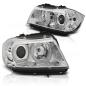Preview: Scheinwerfer 3D Angel Eyes für BMW 3er E90 E91 Bj. 05-08 Chrom