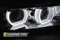Preview: Xenon Scheinwerfer 3D Angel Eyes für BMW 3er E90 E91 Bj. 05-08 Chrom