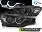 Preview: Scheinwerfer DRL LED Tagfahrlicht für BMW 3er F30 F31 Bj. 11-15 Schwarz