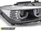 Preview: Scheinwerfer DRL LED Tagfahrlicht für BMW 3er F30 F31 Bj. 11-15 Schwarz