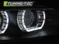 Preview: Xenon Scheinwerfer DRL LED Tagfahrlicht für BMW E92 E93 ohne AFS Bj. 05-10 BLACK