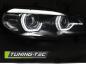 Preview: Xenon Scheinwerfer DRL LED Tagfahrlicht für BMW X5 E70 Bj. 07-10 Schwarz