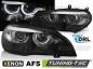 Preview: Xenon Scheinwerfer DRL LED Tagfahrlicht für BMW X5 E70 Bj. 07-10 Schwarz AFS