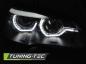 Preview: Xenon Scheinwerfer DRL LED Tagfahrlicht für BMW X5 E70 Bj. 07-10 Schwarz AFS