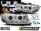 Preview: Xenon Scheinwerfer 3D Angel Eyes für BMW 3er E90 E91 LCI Bj. 09-12 Chrom