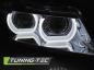 Preview: Xenon Scheinwerfer 3D Angel Eyes für BMW 3er E90 E91 LCI Bj. 09-12 Chrom