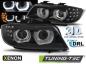 Preview: 3D LED Tagfahrlicht Angel Eyes Scheinwerfer für BMW 3er E90/E91 LCI 09-11 Black