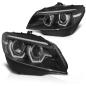 Preview: Xenon Scheinwerfer DRL LED Tagfahrlicht für BMW Z4 E89 Bj. 09-13 Schwarz