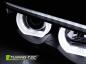 Preview: Scheinwerfer 3D Angel Eyes für BMW 7er E38 Bj. 94-01 Schwarz