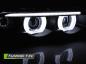 Preview: Scheinwerfer 3D Angel Eyes für BMW 7er E38 Bj. 94-01 Schwarz