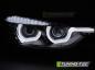 Preview: Xenon Scheinwerfer DRL LED Tagfahrlicht für BMW 3er F30 F31 Bj. 11-15 Schwarz