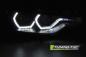 Preview: Xenon Scheinwerfer DRL LED Tagfahrlicht für BMW 3er F30 F31  11-15 Schwarz AFS