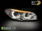 Preview: Xenon Scheinwerfer DRL LED Tagfahrlicht für BMW 5er F10 F11 Bj. 10-13 Chrom